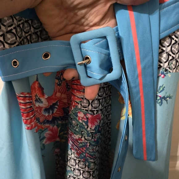 NWT Dalia Macphee Last Chancedalia Macphee Floral Patchwork Dress, Size Medium. - Picture 14 of 15